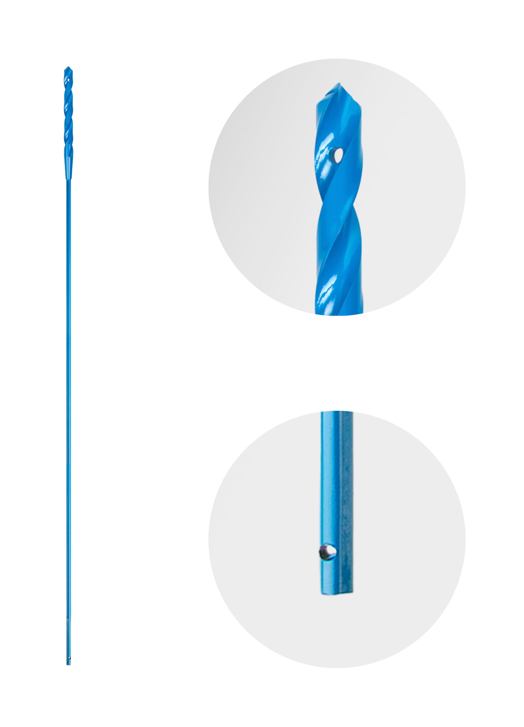 Jonard Tools DBF-3836 High Speed Steel Flex Bellhanger Drill Bit for Metal & Wood, 3/8" x 36"