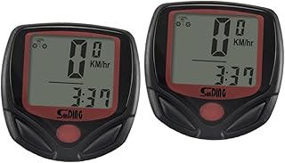 Sosoport 2pcs excercise bike excersize bike bicicleta estatica para ejercicios bike tracking mtb speedometer bikes bikes Tachometer Bike Detachable Speedometer Back Light Speedometer sports