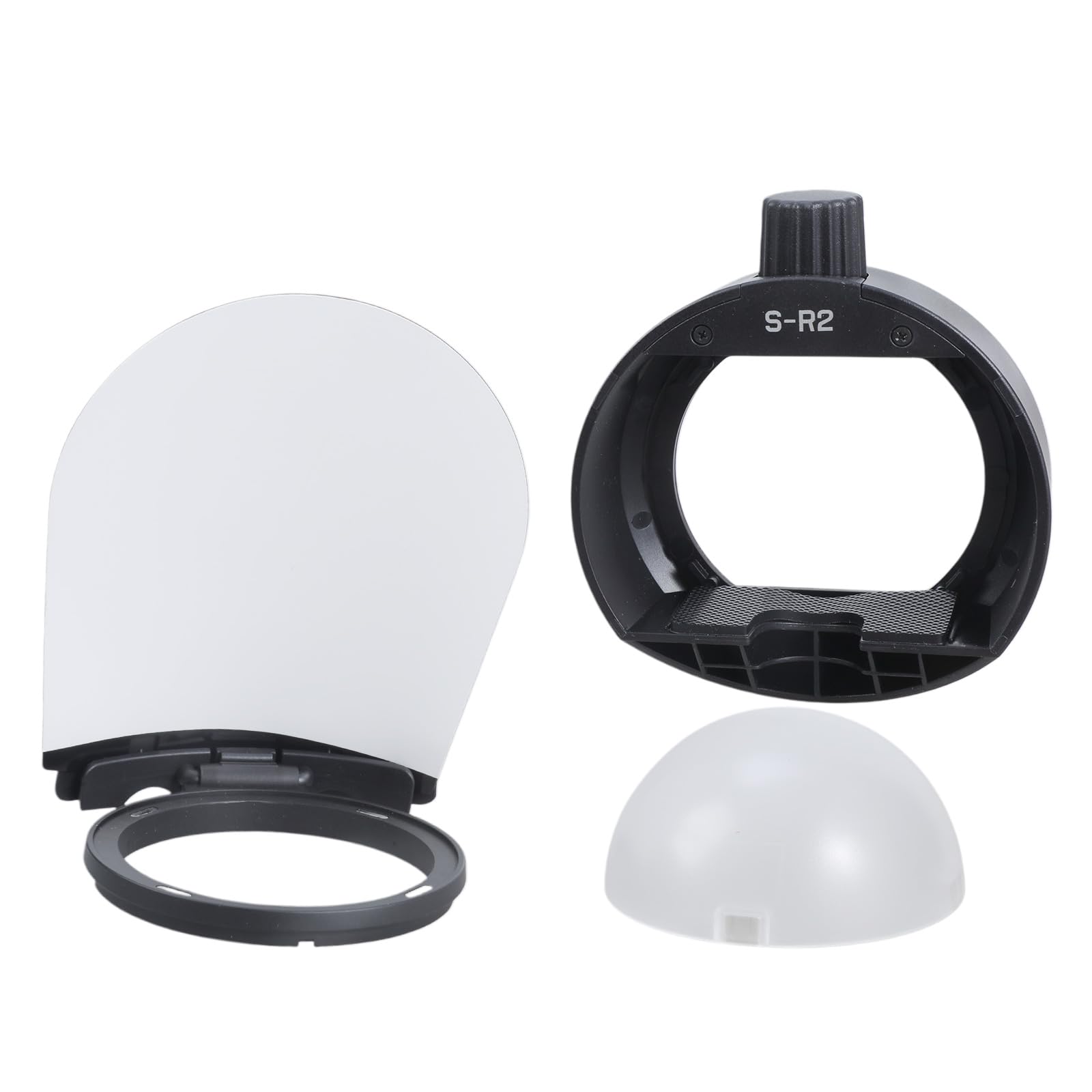 Speedlight Adattatore AKR11 Dome Diffusore AKR12 Scheda di Rimbalzo per Testa Rotonda Lampeggiante Migliora Fotografia Illuminazione