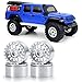 SWX 1.0 Beadlock Wheels 4Pcs Aluminum Alloy Wheels Hub for 1/24 RC Crawler Car Axial SCX24 Upgrades AXI00001 AXI00002 AXI90081 AXI00004 AXI00005 AXI00006