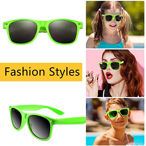 Image of TUPARKA 12 Pack Kids Sunglasses in Bulk Kids School Party Goody Bag Fillers for Birthday Party Beach Pool Party