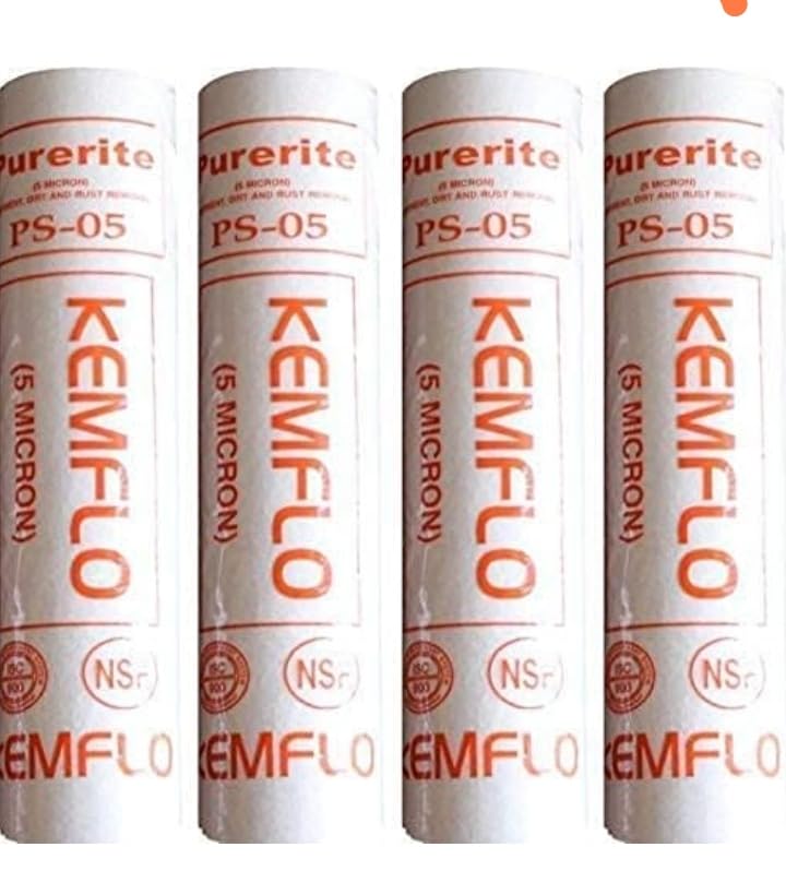 Ps-05 USA Spun Filter/Pre Filter Cartridge - 5 Micron (Pack of 4)