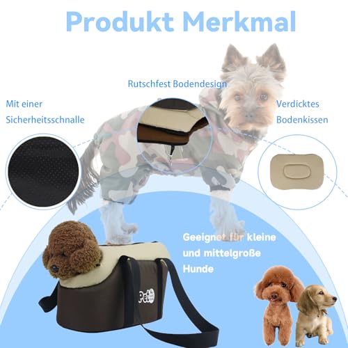 Winter Tragetücher Hund Katze Tragetasche Verstellbar Tragbar Hundetragetasche Verbreitert Verdickt Transporttasche Atmungsaktiv Haustiertasche Sicherheitsgurt Hundetasche Haustier Outdoor