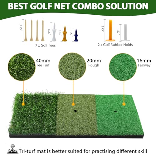 DABIGE 10x7ft All-in-One Golf Net