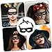 FOMIYES 8 pcs Cosplay Party Masks Halloween Eye Masks for Masquerade Dress Up Unique Design Props for Costume Parties Comfortable Fit Creative Fashionable