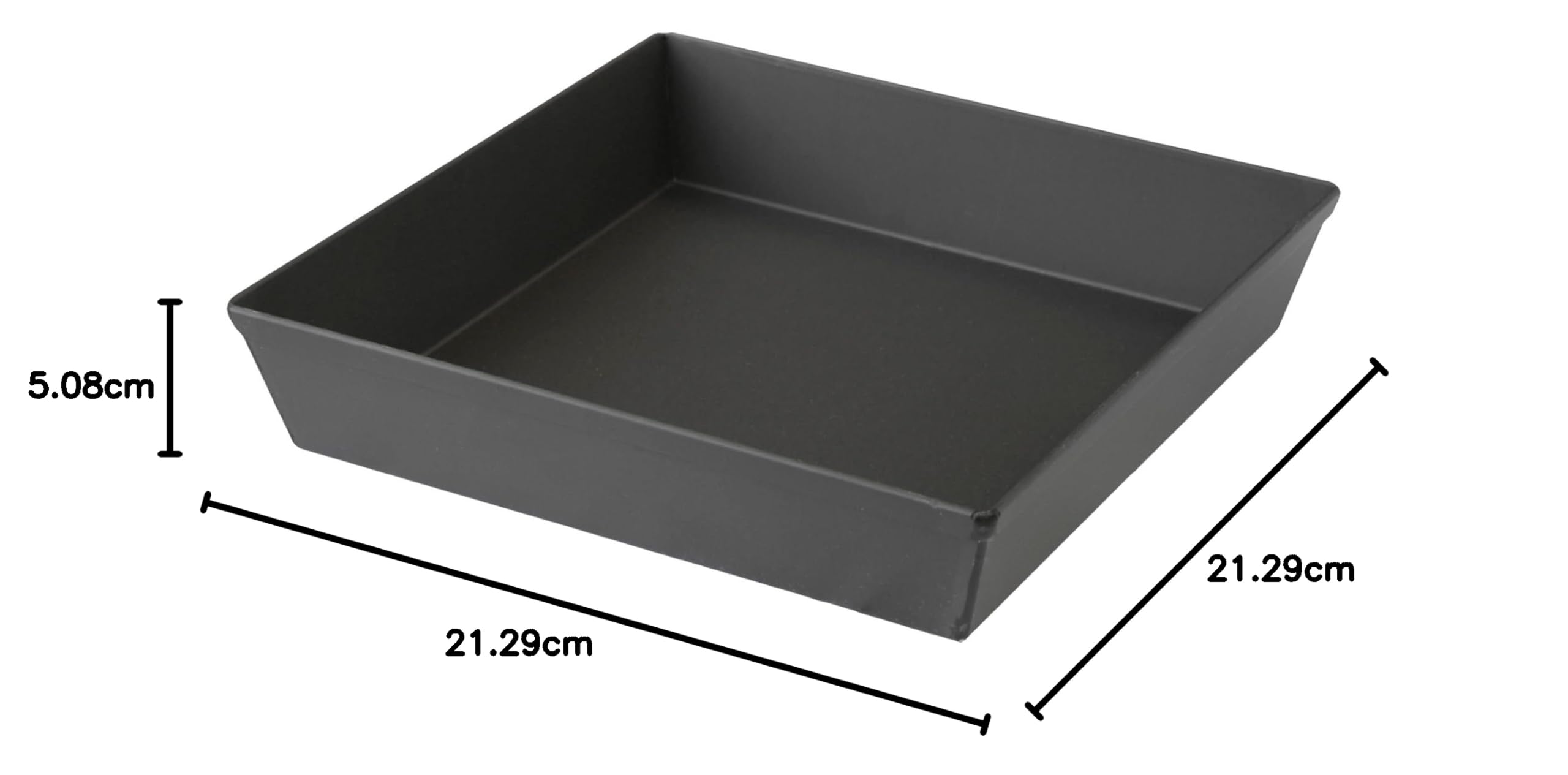 LloydPans PSTK Pizzablech Sizilianisch – 40,6 X 40,6 Cm, Antihaftbeschichtet, Aus Aluminium, Kein Einbrennen Nötig