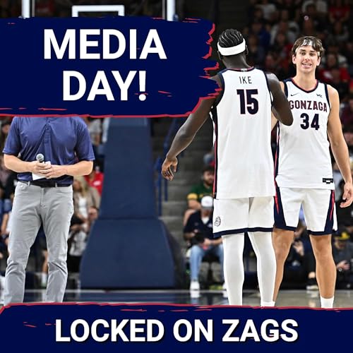 Graham Ike, Braden Huff, and Brian Michaelson preview Gonzaga basketball at WCC Media Day!