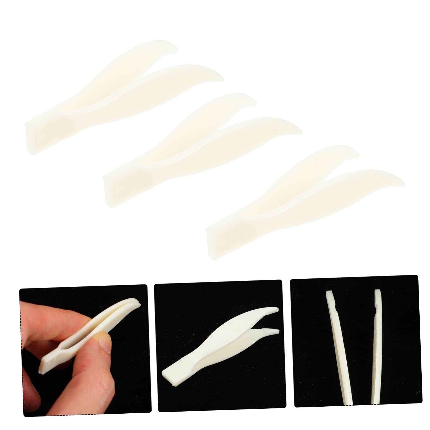 KICHOUSE Lab Tweezers 3 Pack Scale Tweezer Ideal for Educational Scientific Use