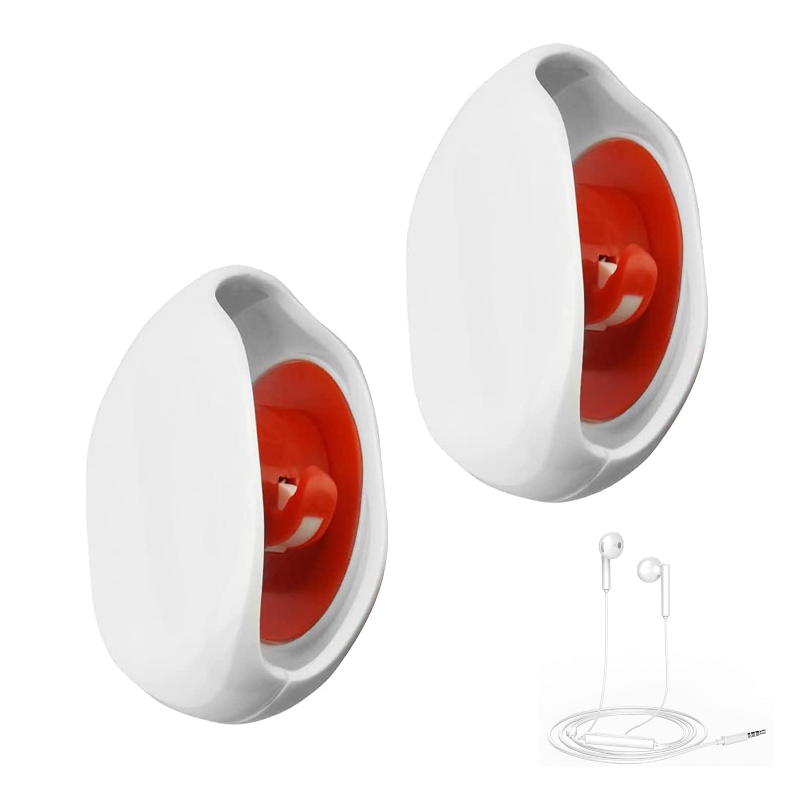 2 Pcs Automatic Cord Winder Retractable Cable Organizer Portable Earphone Cord Management for USB Cables Headphone Cable