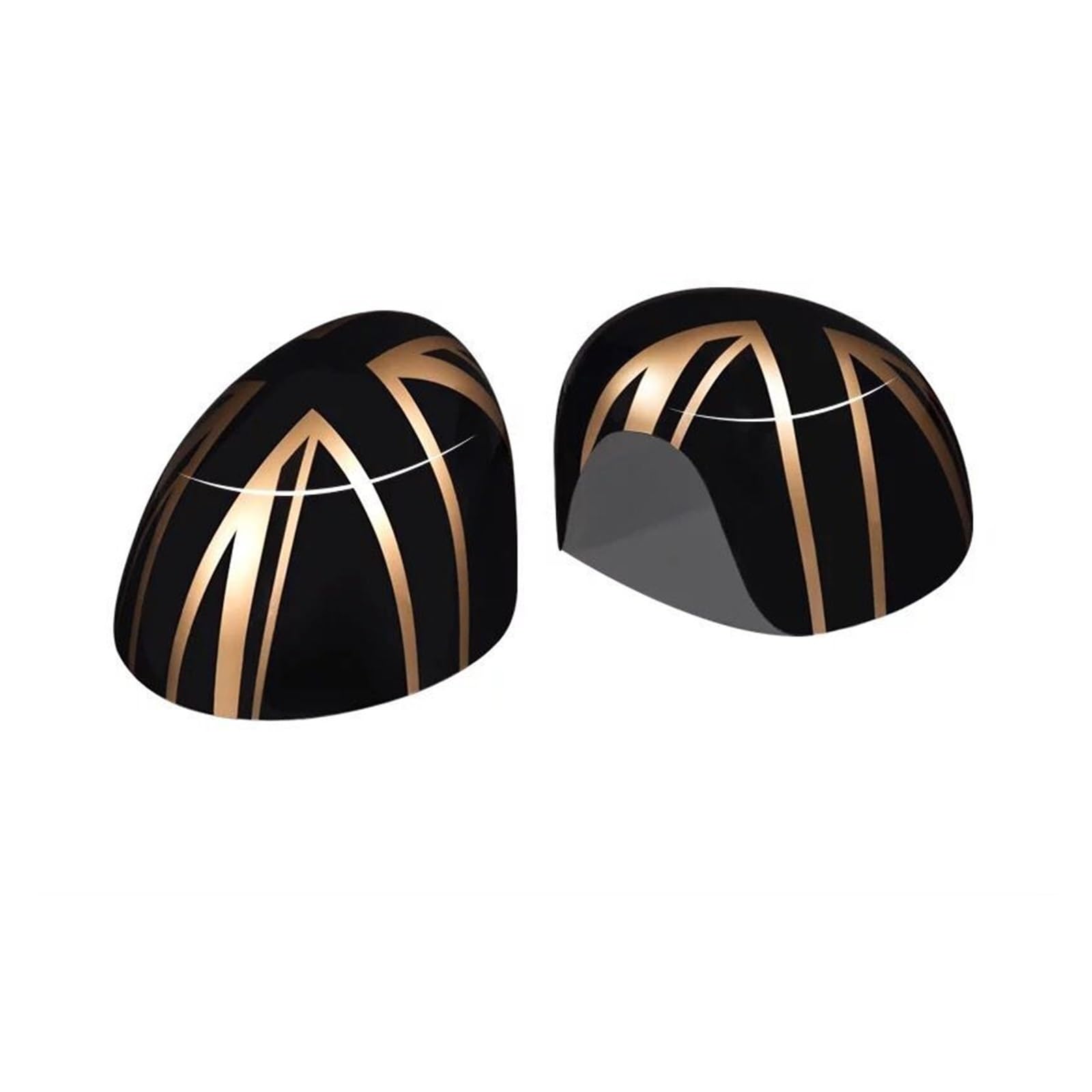 Car Rearview Mirror Housing Mirror Cap For Mini For Cooper For One S JCW F56 F55 2015-2017 Accessories Door Rear View Mirror Covers Stickers(1)