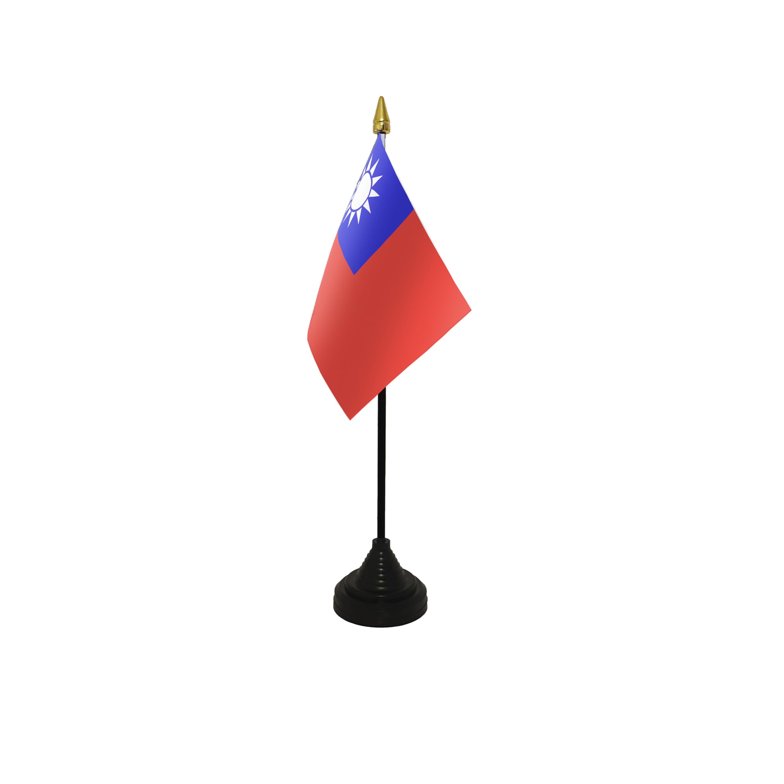 Flagtex Taiwan Small Table Flag With Black Base