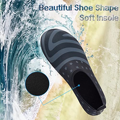 Image of YALOX Water Shoes Women's Men's Outdoor Beach Swimming Aqua Socks Quick-Dry Barefoot Shoes Surfing Yoga Pool Exercise