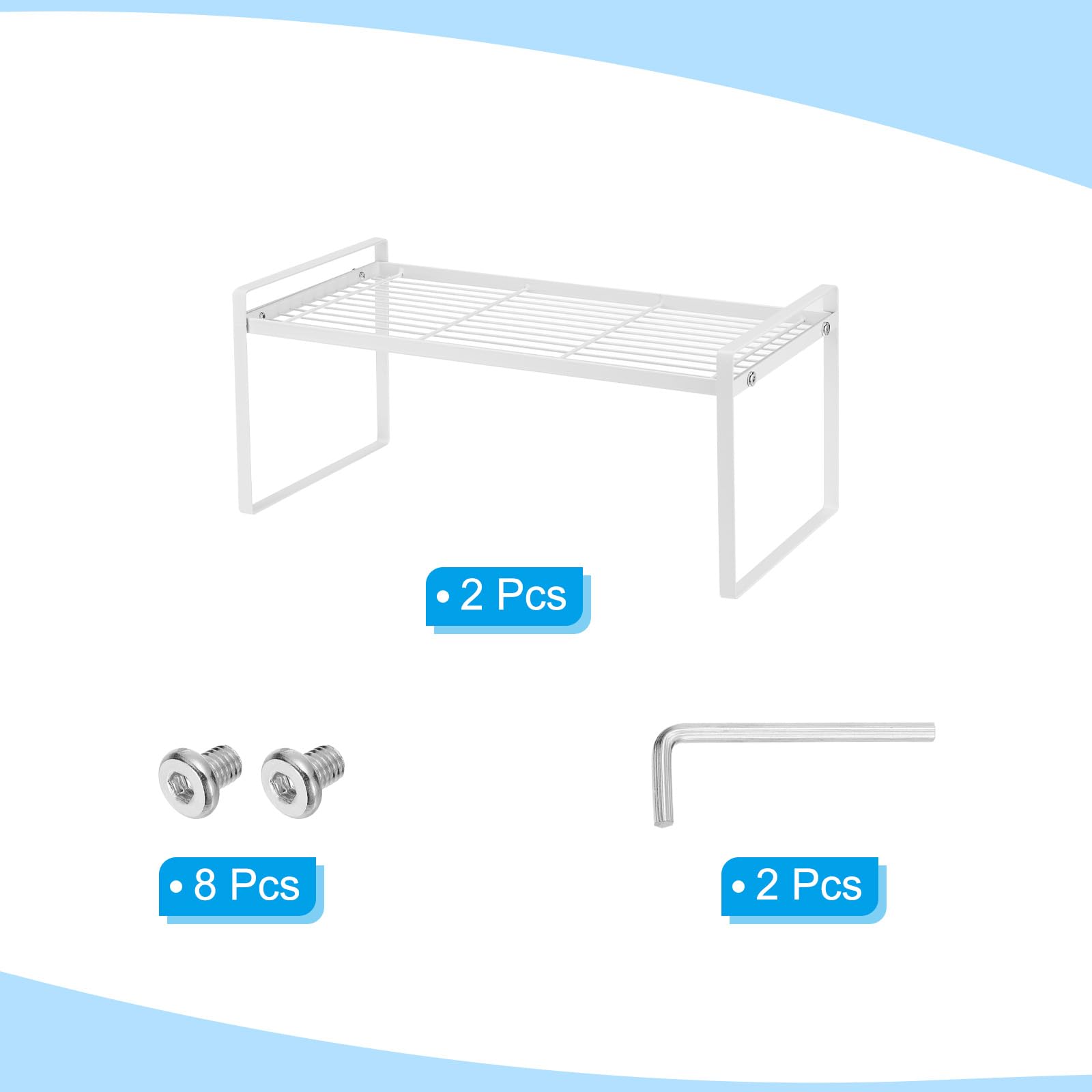 PATIKIL Kitchen Cabinet Organizer Shelves - Image 3