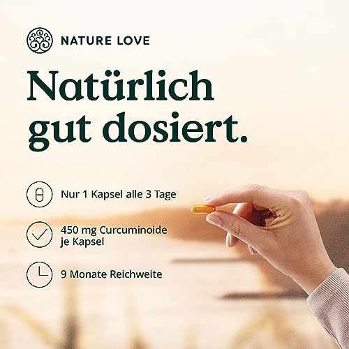Kurkuma Kapseln Nature Love Curcuma Extrakt 15000 – 90 Kapseln