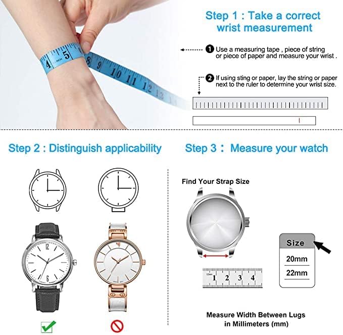 Relting 20mm Nylon Bands Compatible with Samsung Galaxy Watch 4 Active 2 Galaxy Watch 3,Garmin Vivoactive 3/Venu/Vivomove 3/Luxe/Style/HR/Forerunner 245/645 Music,Huawei Watch 2/2 Pro,Gizmo Watch 1/2