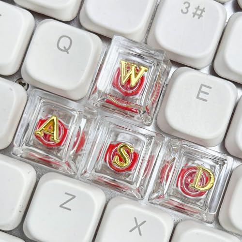 Teclas de resina con efecto retroiluminado continuo para teclado mecánico Cherry 3