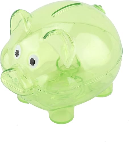 Miniatura 3 de Alcancía de color, alcancía de plástico para cerdos, para adultos y niños, linda alcancía de juguete para niños, color lindo banco de cerdos de