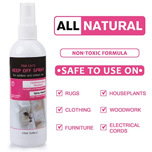 image for QUTOP Cat Scratch Deterrent Spray, Kittens and Cats Repellent Indoor S