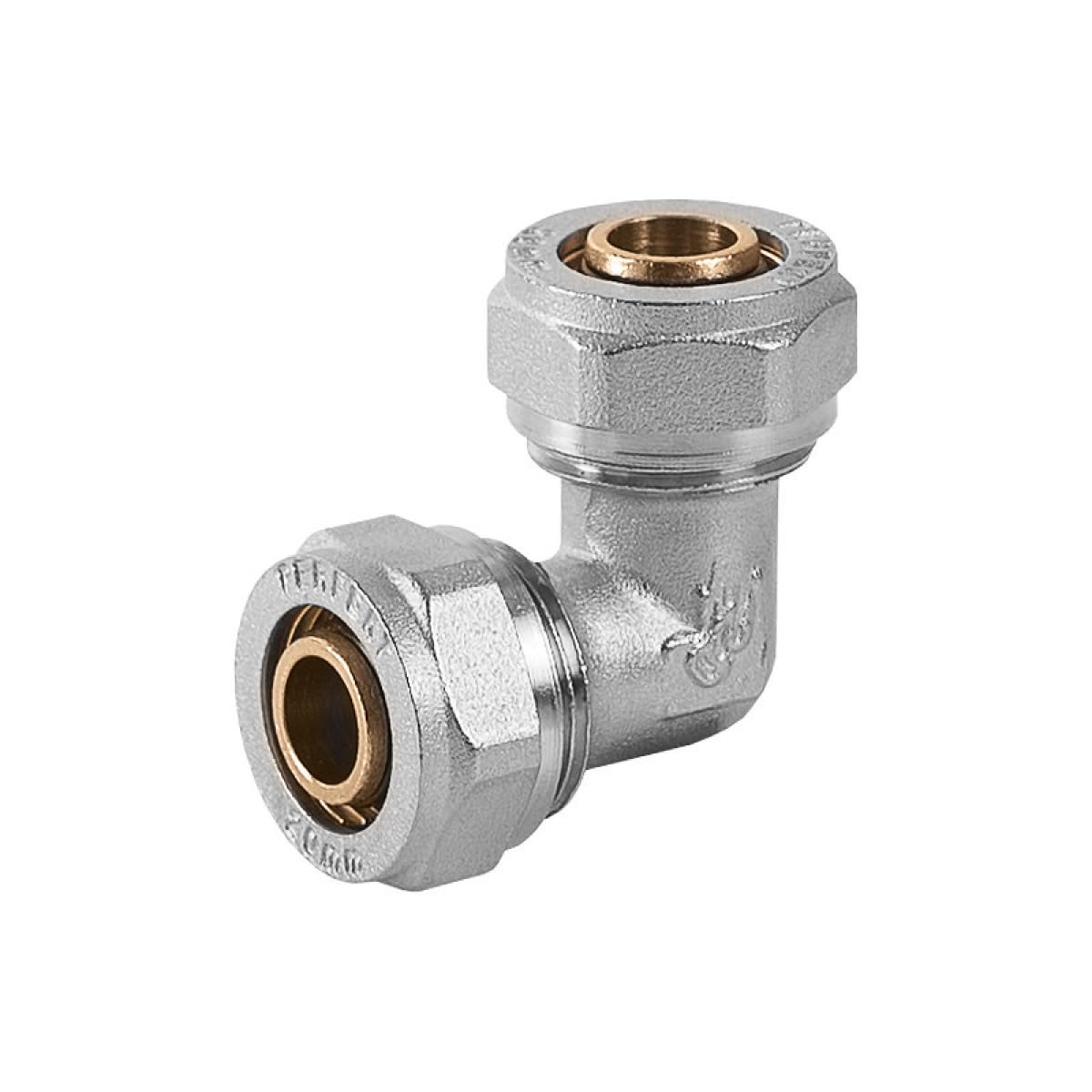 Plumbing4home Copper 16Mm Pex-Al-Pex Brass Compression Pipe Fittings Elbow