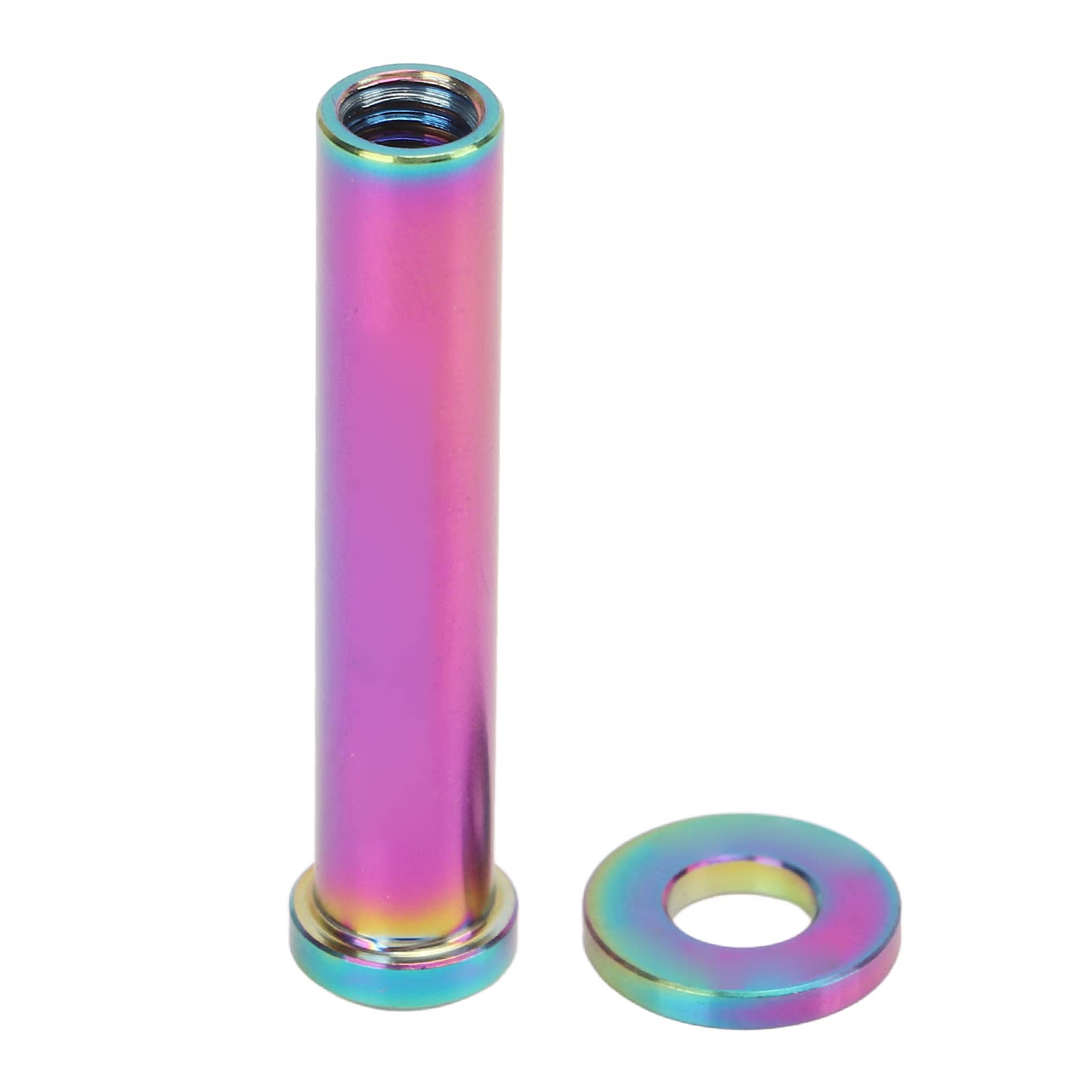 SPYMINNPOO C Caliper Nut, 40mm C Brake Centre Fixed Pivot Nuts with Washer for Mountain Road (Colorful)