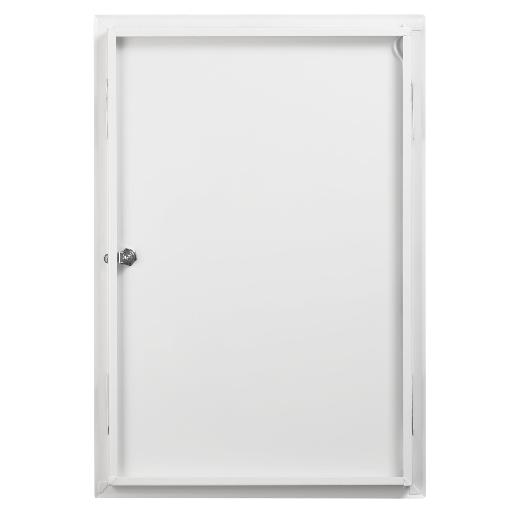 Revisionsklappe 40x60 cm Stahl - 1 mm starke Ausführung mit Schließzylinder - weiß - MW multi werkzeug