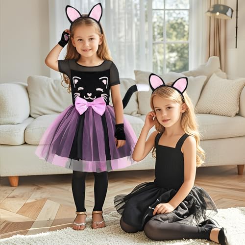 Disfraz de Gatita para Niñas Pequeñas con Accesorios miniatura 5