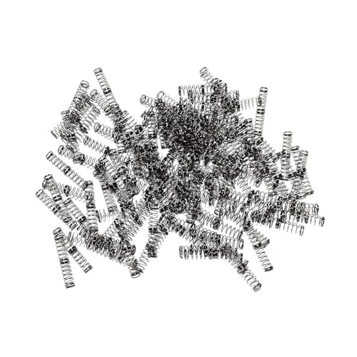 WOURRD Zweistufige Verlängerungsfeder für mechanische Tastatur, individuelle Schalter, Doppelabschnitt-Federn, 58 g, 100 Stück