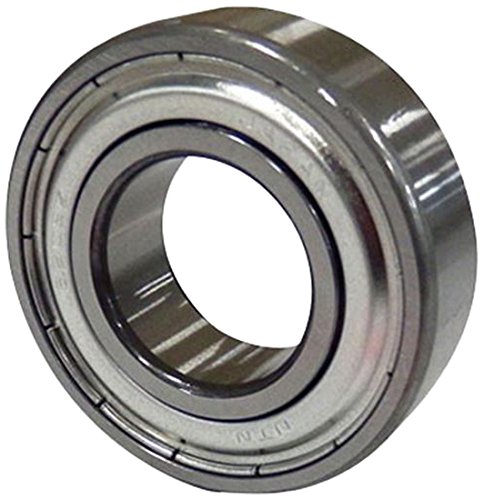 NTN Bearing 6312ZC3 Single Row Deep Groove Radial Ball Bearing, C3 Clearance, Steel Cage, 60 mm Bore ID, 130 mm OD, 31 mm Width, Single Shielded