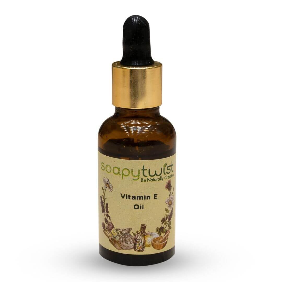 Soapy Twist Vitamin E Oil - 25g For Hair Care and Skin Care | Use in DIY Soaps and Cosmetics-image-11