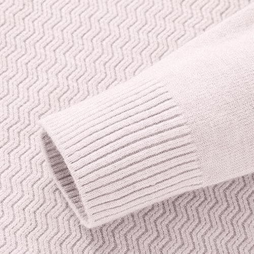 Men's Sweater Solid Lapel Pullover Knitted Warm Casual Sweater Long Sleeved Pullover Comfort Leisure Clothes4