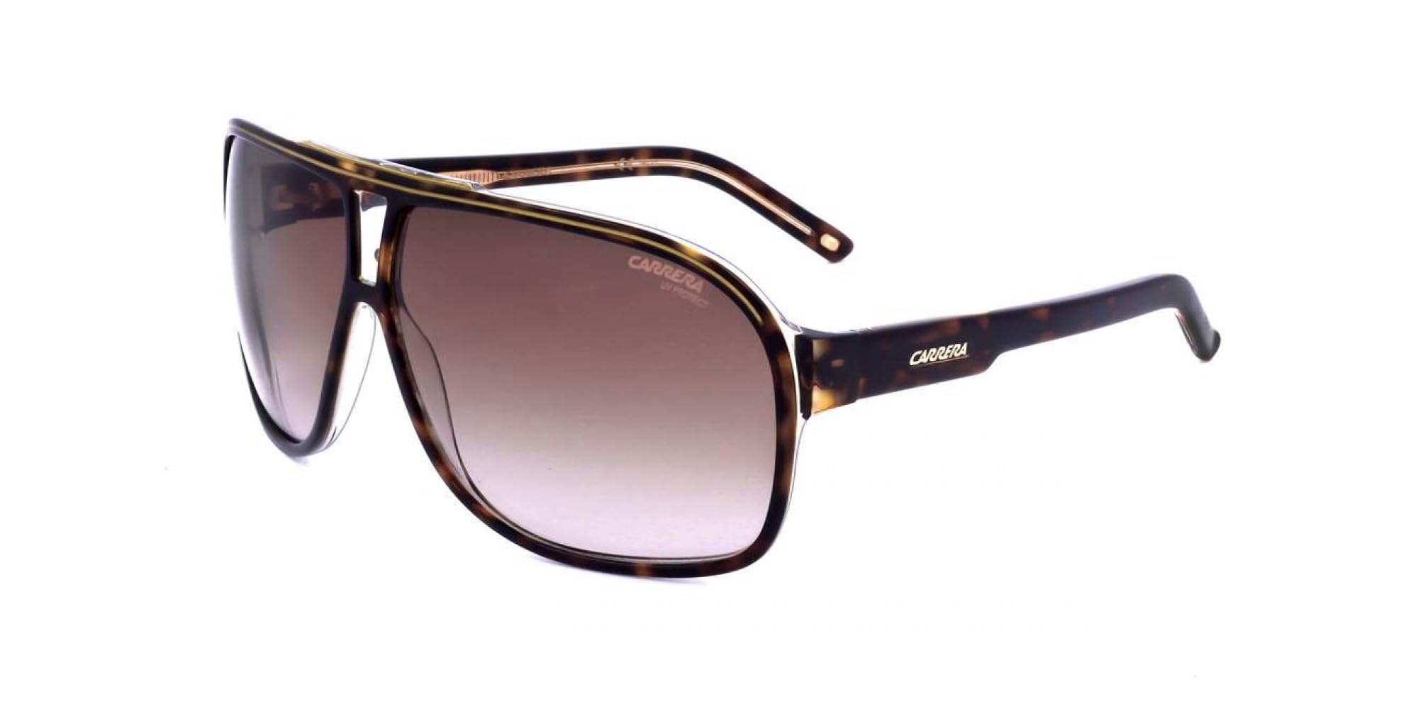 Carrera Men's  Aviator  Brown Brown Gradient Grand Prix 2 Sunglasses , BrandAlley