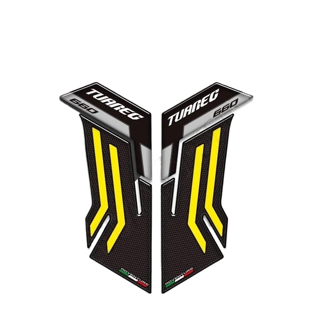 Xjsmdxj Orange Motorcycle Tank Protector 2022 Motorcycle Stickers Decals Tank Pad Grips Gas Fuel Oil Kit Knee Protector For Tuareg660 Tuareg 660