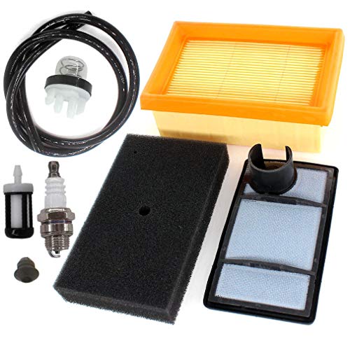 AISEN Tune Up Kit for BR350 BR430 BR450 BR450C-EF SR430 SR450 Blower Air Filter