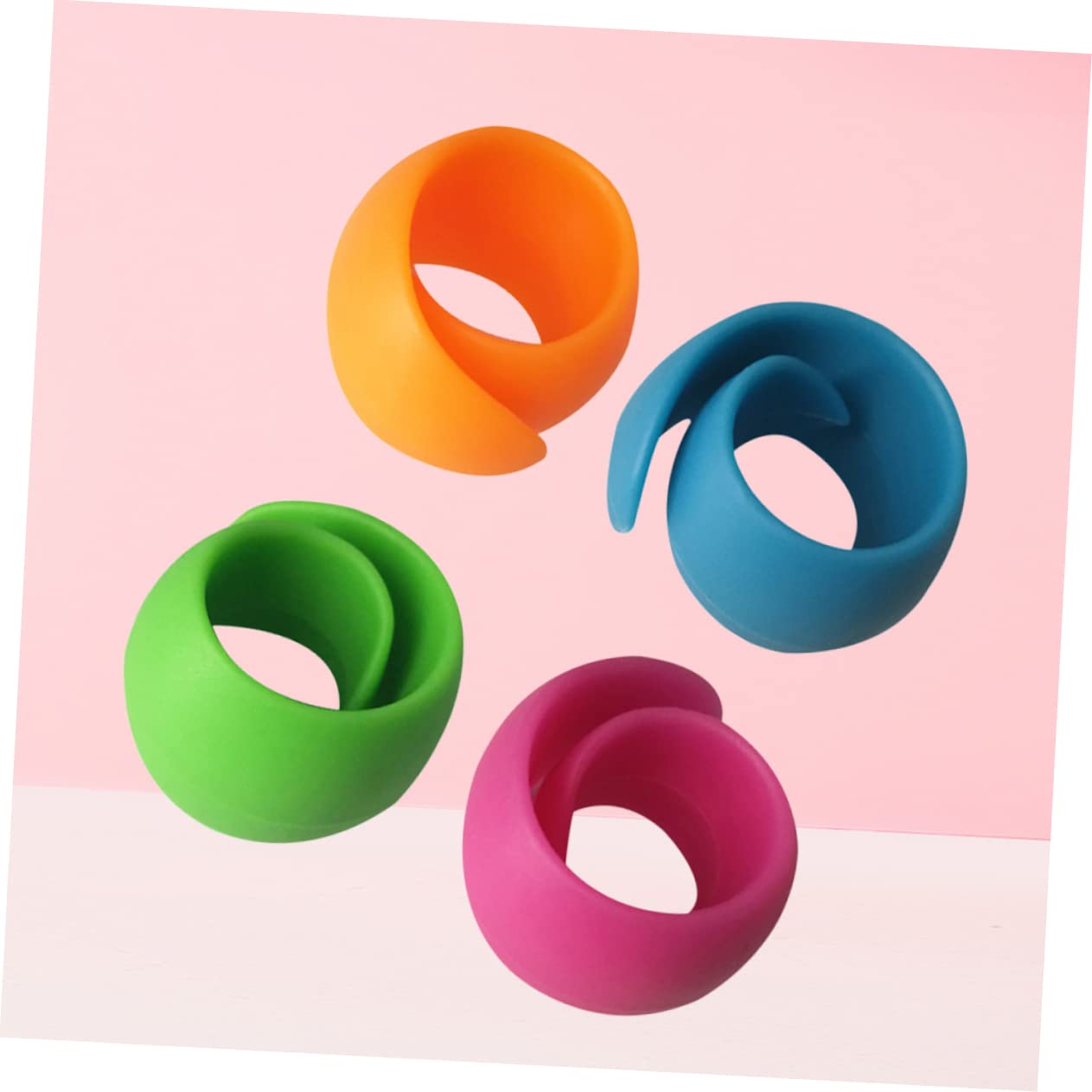 20 Bobine Di Filo In Silicone Per Macchine Da Cucire E Ricamo – Rielastici Riutilizzabili - 3