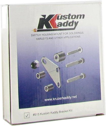 Kruzer Kaddy 515 Chrome Switch Mount Bracket Kit (for Gold Wings, Harleys and More)