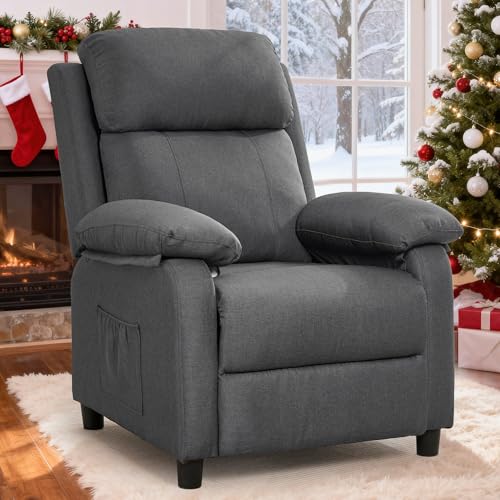 Korser Recliner Chair, Living Room Chairs for Adults, Padded...