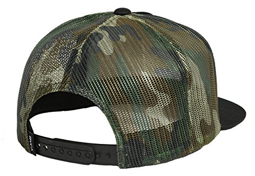 Image of RVCA Men's Trucker Hat, Adjustable Snapback Cap for Streetwear & Skating, Lightweight Breathable All-Day Comfort