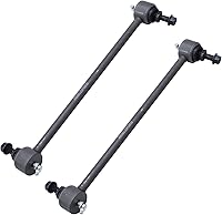 Vista 1963 de Detroit Axle - Kit de suspensión delantera de 10 piezas para Chevy Aveo Aveo5 Pontiac G3 Wave 2 Ready Struts Assembly 2 Enlaces de barra