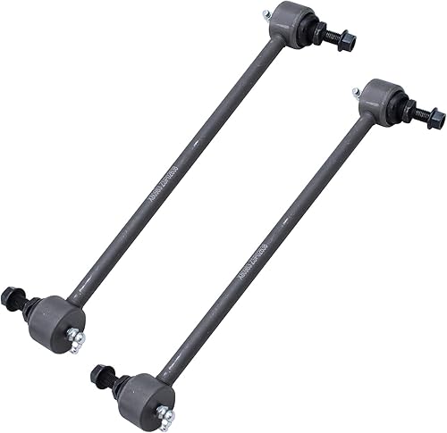 Miniatura 1963 de Detroit Axle - Kit de suspensión delantera de 10 piezas para Chevy Aveo Aveo5 Pontiac G3 Wave 2 Ready Struts Assembly 2 Enlaces de barra