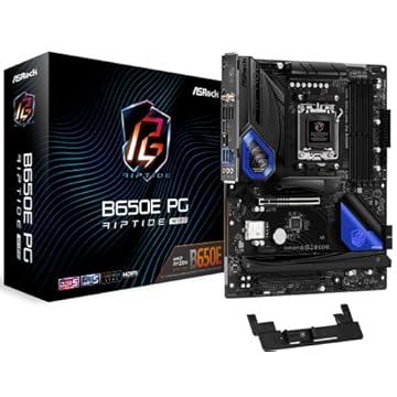 Placa Mãe ASRock B650E PG Riptide WiFi, Chipset B650, AMD AM5, ATX, DDR5
