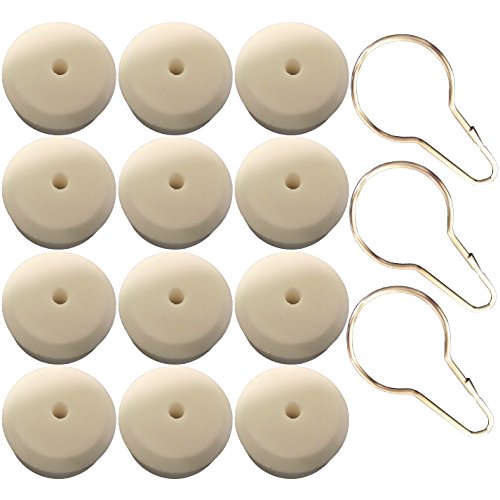 Rite Farm Products 12 Salt Mineral Lick Spool Wheels & 3 Hangers Rabbit Guinea Pig Hamster Chinchilla