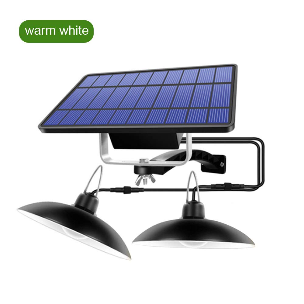 Lampada A Sospensione Solare Lixada - IP65 Impermeabile - Con Pannello Solare 1.5W - Per Esterni - Foto 10