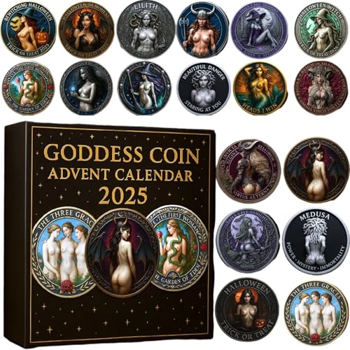 2025 Goddess Coin Advent Calendar - 24 Divine Feminine Themed