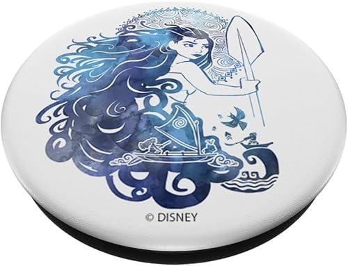 Miniatura 2 de Disney Moana Story In Hair PopSockets de acuarela PopGrip agarre intercambiable para teléfonos y tabletas