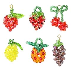 Fruit Glass Charms_6 pcs