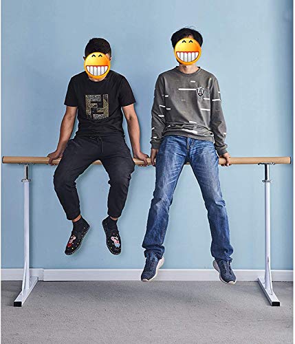 YUXO バレエバー 1.5m 高さ調節可能 自立型