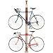 gearup OakRak Floor to Ceiling Storage Rack, Golden Pecan