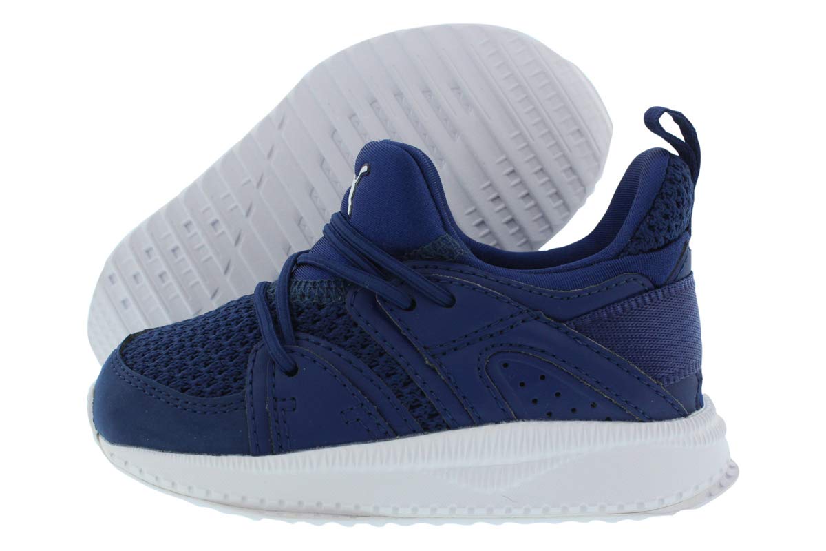 Puma Baby Girls Tsugi Blaze Kids Sneaker, Blue Depths-Blue Depths, 5 Infant