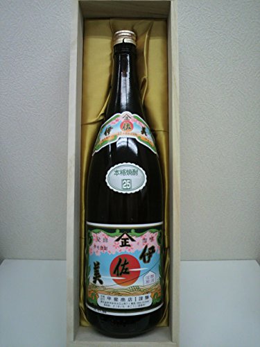 Amazon.co.jp: ギフト] 伊佐美 芋焼酎 木箱入り 25度 1800ml 包装済