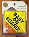 Safety 1st #489180030 Yellow Baby On Board Sign